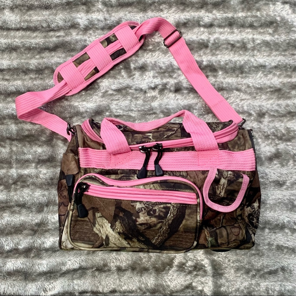 Pink & Camo Mossy Oak Break Up Infinity Duffel